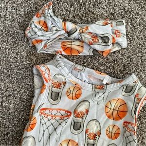 BAMBOO Basketball Onesie Dress